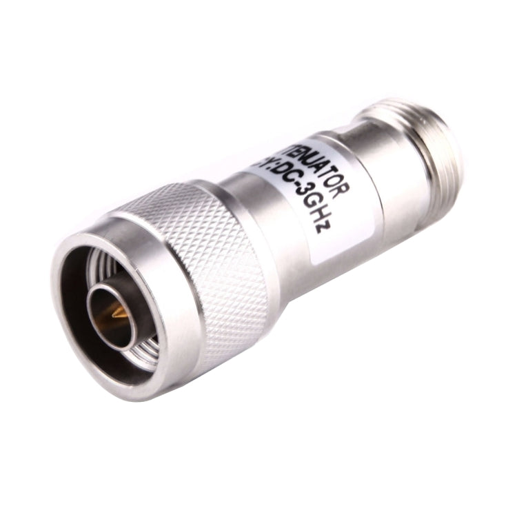 Atenuador de ganancia de frecuencia 5W 20dBi N hembra a N macho DC-13GHz, 20dBi