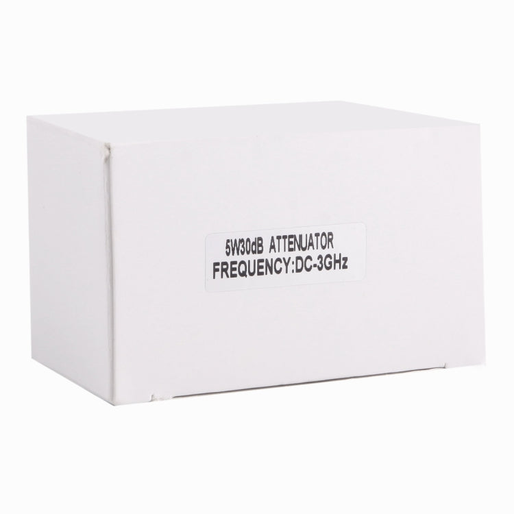 Atenuador de ganancia de frecuencia 5W 30dBi N hembra a N macho DC-13GHz, 30dBi