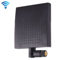 Antena WiFi del panel del conector macho 2.4GHz de 12dBi SMA, 2.4GHz Black