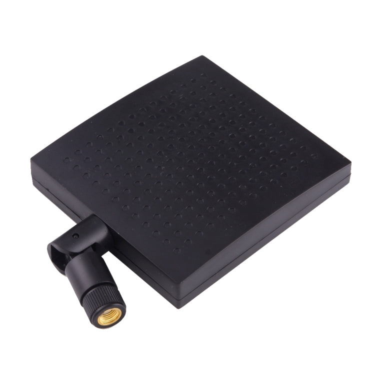 Antena WiFi del panel del conector macho 2.4GHz de 12dBi SMA, 2.4GHz Black