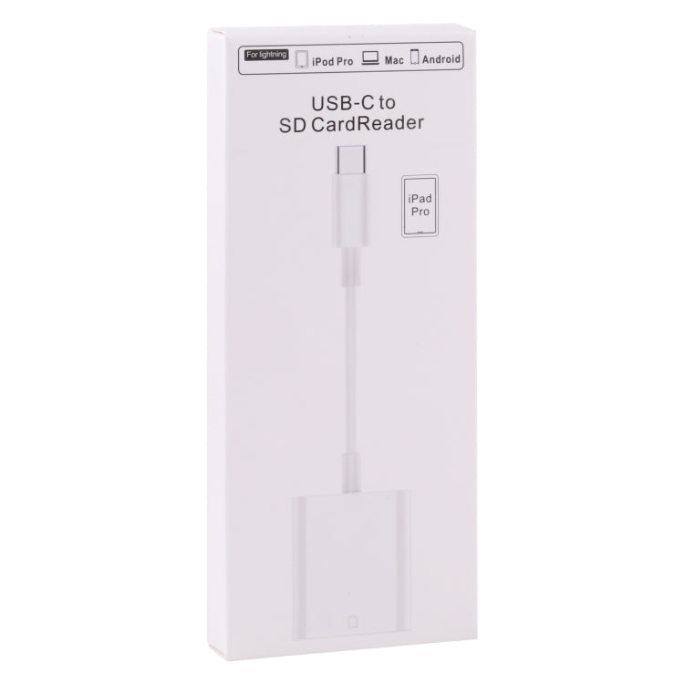 Adaptador de lector de tarjetas SD TY105TC USB-C / Type-C a SD