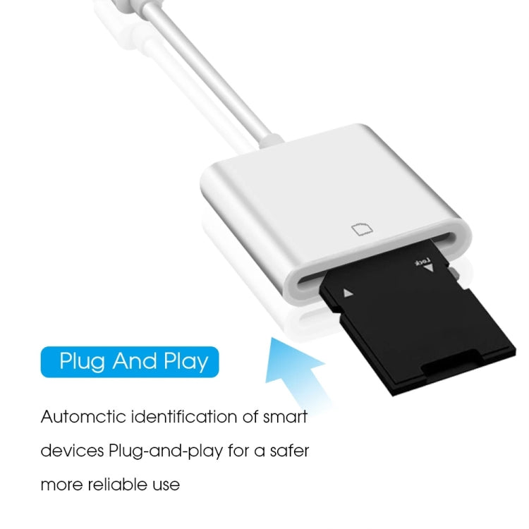 Adaptador de lector de tarjetas SD TY105TC USB-C / Type-C a SD