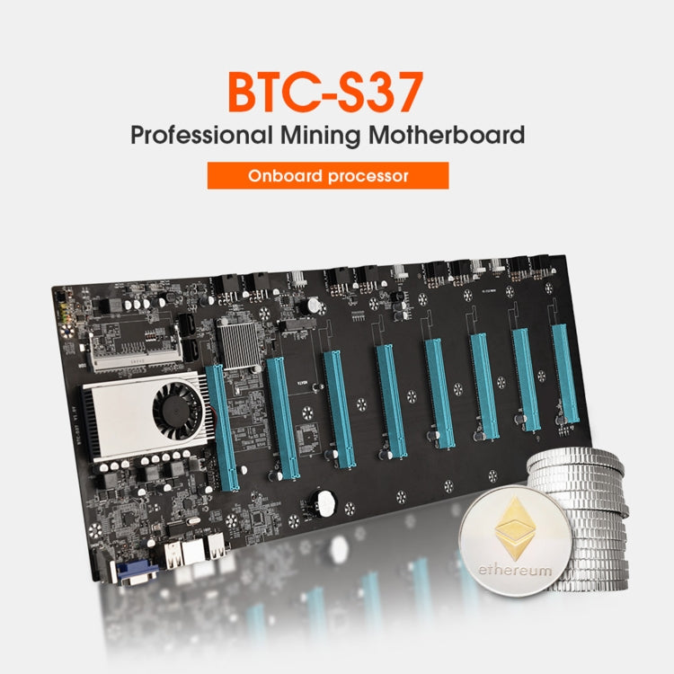 Placa base para minería profesional BTC-S37, Motherboard