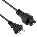 Cable de fuente de alimentación con adaptador de CA para computadora portátil y portátil de 3 clavijas, longitud: 1,2 m