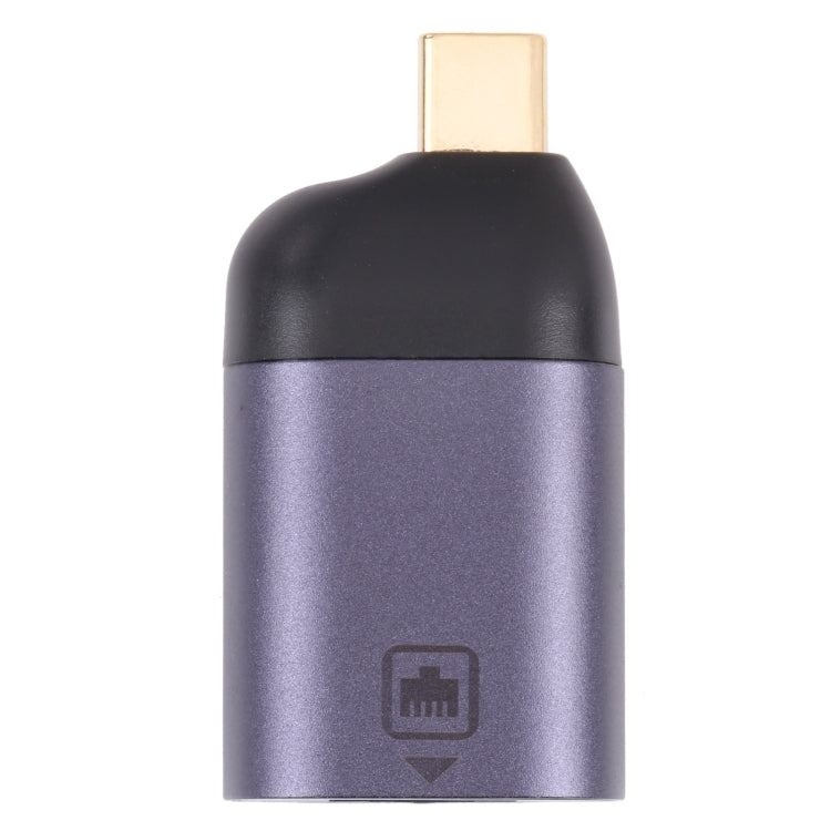 Adaptador USB-C / Tipo-C macho a 100M RJ45 hembra, 100M RJ45 Female Adapter