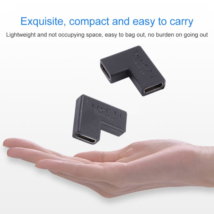 Convertidor USB-C/Tipo-C hembra a USB-C/Tipo-C hembra, 1