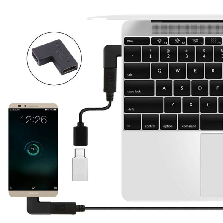 Convertidor USB-C/Tipo-C hembra a USB-C/Tipo-C hembra, 1