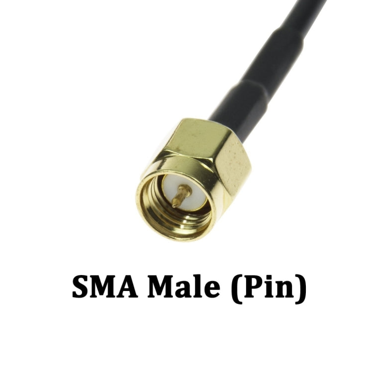 Conector macho SMA de 7dBi, adaptador de recepción de red de antena de alta ganancia 4G LTE CPRS GSM 2,4G WCDMA 3G, 7dBi SMA 4G