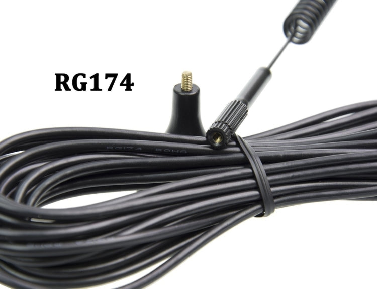 Conector macho SMA de 7dBi, adaptador de recepción de red de antena de alta ganancia 4G LTE CPRS GSM 2,4G WCDMA 3G, 7dBi SMA 4G