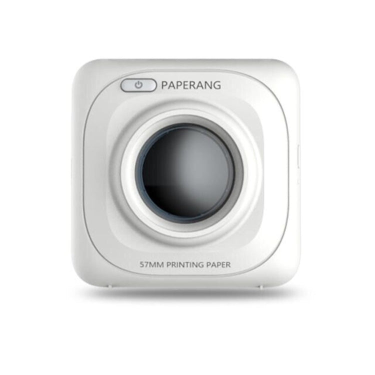 PAPERANG P1 Impresora portátil ABS Bluetooth 4.0 Impresora térmica de conexión inalámbrica para teléfono fotográfico, P1 White