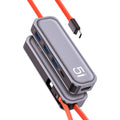 ROCK TR21 USB-C / Type-C a HDMI + USB3.0 x 3 + PD 4K 60Hz Estación de acoplamiento 5 en 1, TR21