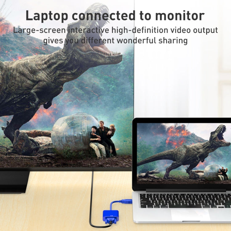 HW-1501 Convertidor de vídeo USB a VGA HD
