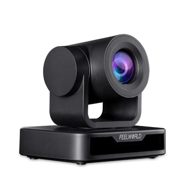 Cámara de videoconferencia FEELWORLD USB10X 10X con zoom óptico 1080P USB PTZ, enchufe para UE y EE. UU., USB10X