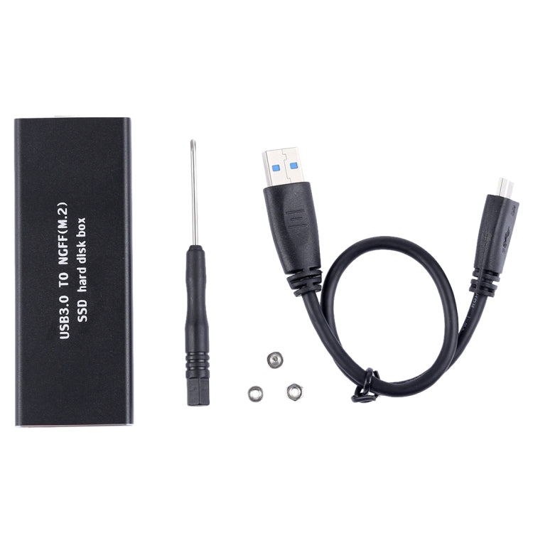 Adaptador de caja de disco duro externo USB 3.0 a NGFF (M.2) SSD