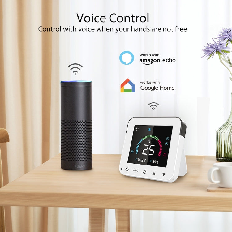 NEO NAS-RT01W WiFi Pantalla a color inteligente Termostato controlador de aire acondicionado infrarrojo