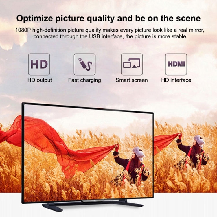 Dispositivo de visualización WiFi inalámbrico MiraScreen G2 Pro 1080P 2,4 GHz, G2 Pro
