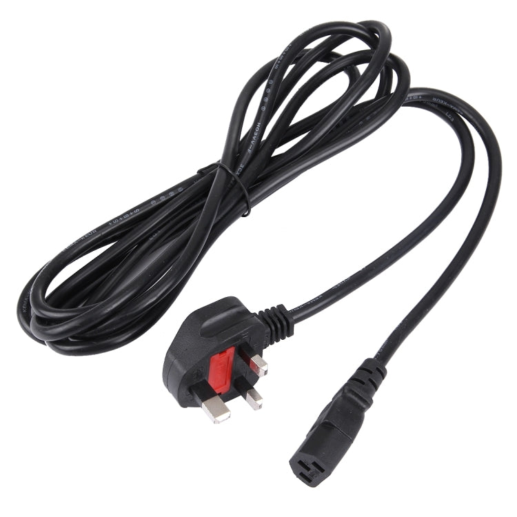 BS-1363 / A LP-60L Cable de alimentación UK a C13 con fusible para PC, impresoras y escáner, longitud: 3 m