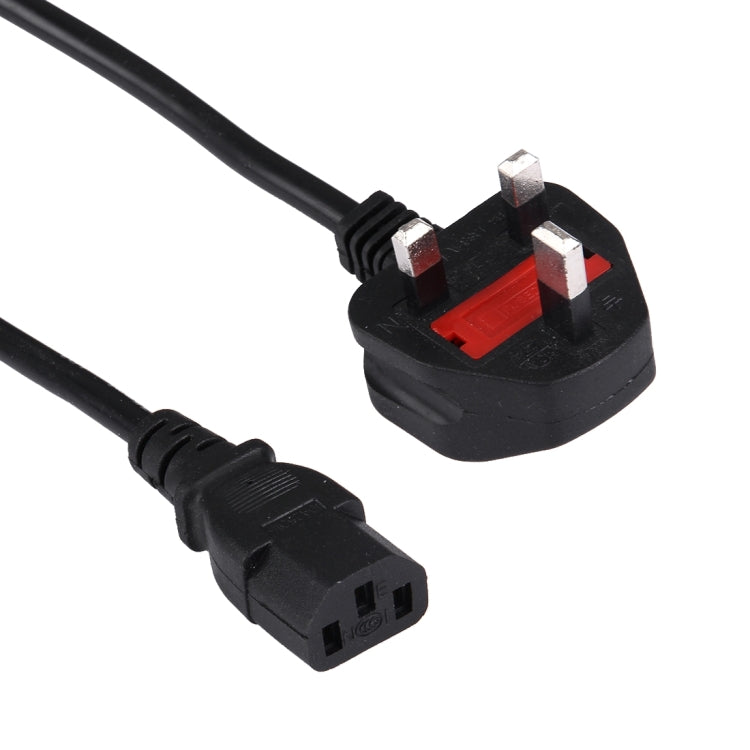 BS-1363 / A LP-60L Cable de alimentación UK a C13 con fusible para PC, impresoras y escáner, longitud: 3 m