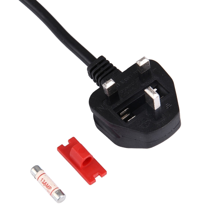 BS-1363 / A LP-60L Cable de alimentación UK a C13 con fusible para PC, impresoras y escáner, longitud: 3 m