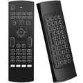 MX3-L Voz con retroiluminación 2,4 GHz Fly Air Mouse Teclado inalámbrico Control remoto, Voice with Backlit