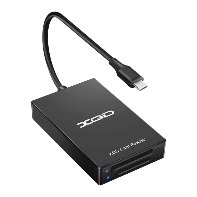 Lector de tarjetas Rocketek XQD312 Type-C a SD / XQD 2 en 1, Type-C