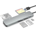 Rocketek CR308 USB3.0 Lector de tarjetas multifunción CF / CFast / SD / MS / TF Card 5 en 1
