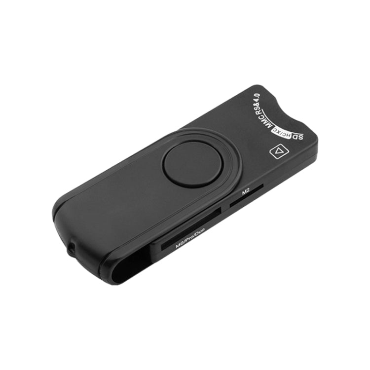 Rocketek SCR10 USB2.0 Tarjeta inteligente / SD / TF / M2 / MS / Lector de tarjetas SIM, SCR10