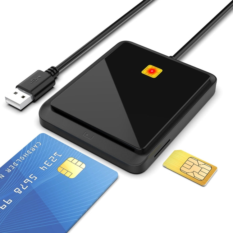 Rocketek CR317 USB 2.0 SIM/ID/CAC Lector de Tarjetas Inteligentes 2 en 1