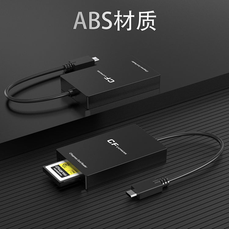 Lector de tarjetas Rocketek CR315 USB3.1 Gen2 tipo C CFexpress tipo B, CR315