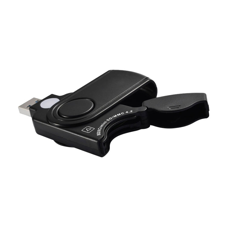 Rocketek CR3 USB3.0 2 en 1 Lector de Tarjetas SD/TF