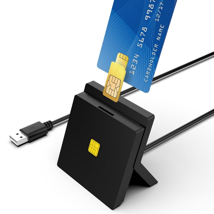 Lector de tarjetas Rocketek CR319 USB 2.0 Smart Card / SIM 2 en 1