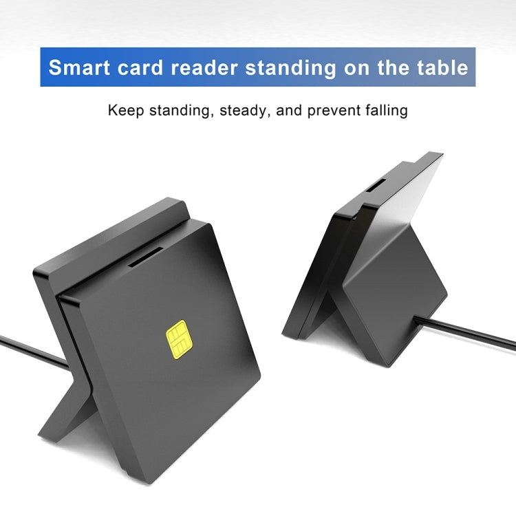 Lector de tarjetas Rocketek CR319 USB 2.0 Smart Card / SIM 2 en 1