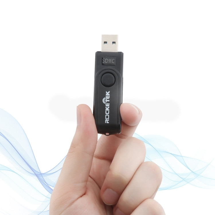 Rocketek CR5 USB3.0 Lector de Tarjetas SD/TF Multifunción