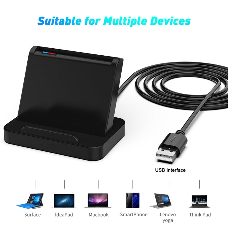 Rocketek SCR816 USB2.0 CAC / SIM / IC / Lector de tarjetas inteligentes ATM