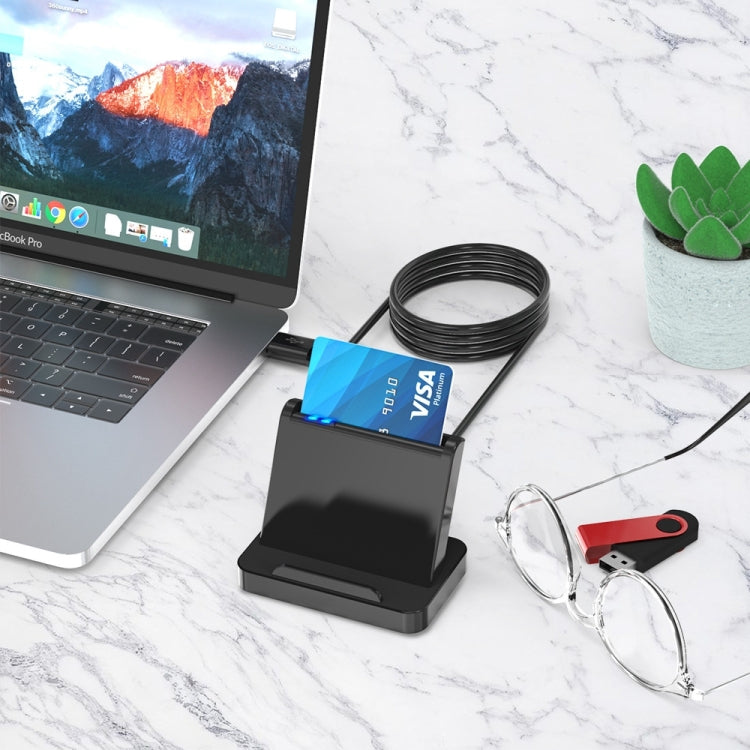 Rocketek SCR816 USB2.0 CAC / SIM / IC / Lector de tarjetas inteligentes ATM