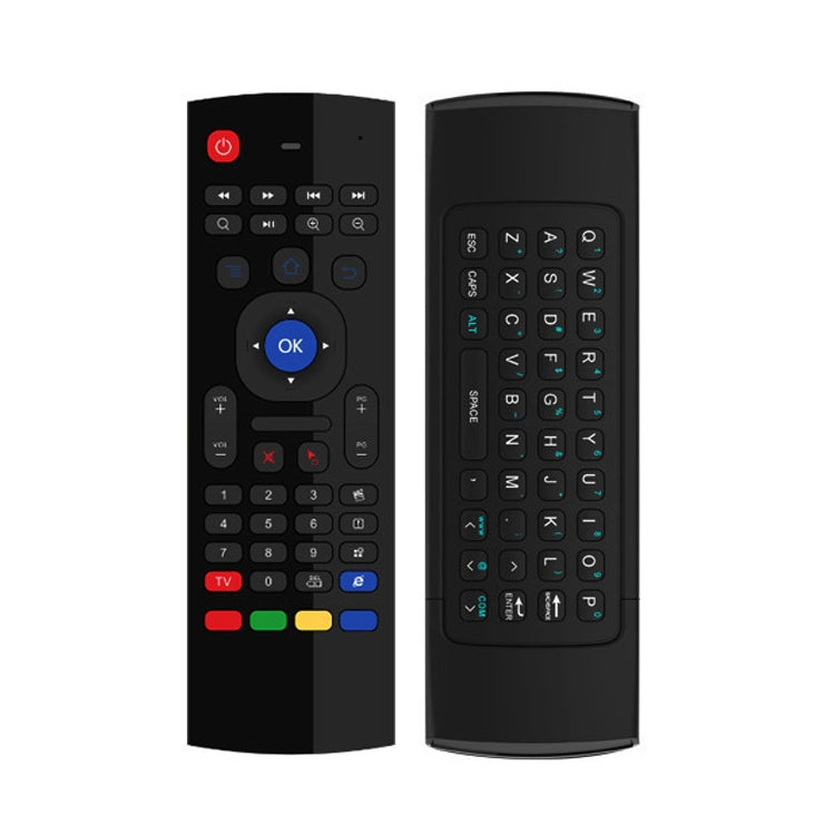 MX3-L Versión estándar 2.4GHz Fly Air Mouse Teclado inalámbrico Control remoto, Standard Version