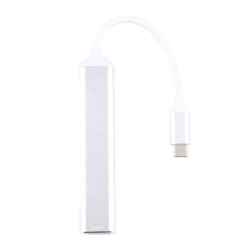 5 en 1 USB-C / Type-C 3.1 a ranura para tarjeta SD / TF + 3 puertos USB 3.0 Estación de acoplamiento multifuncional HUB, USB-C / Type-C 3.1