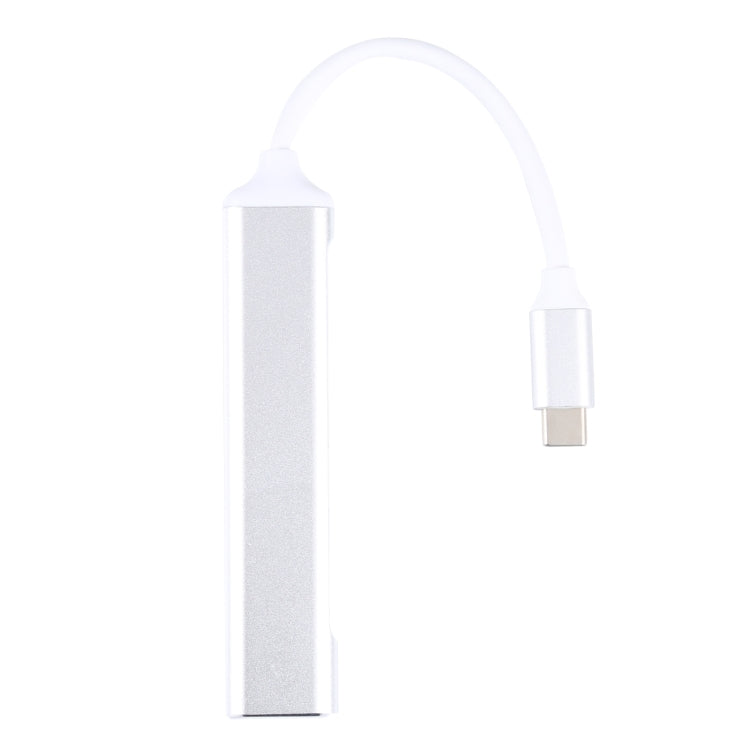 5 en 1 USB-C / Type-C 3.1 a ranura para tarjeta SD / TF + 3 puertos USB 3.0 Estación de acoplamiento multifuncional HUB, USB-C / Type-C 3.1