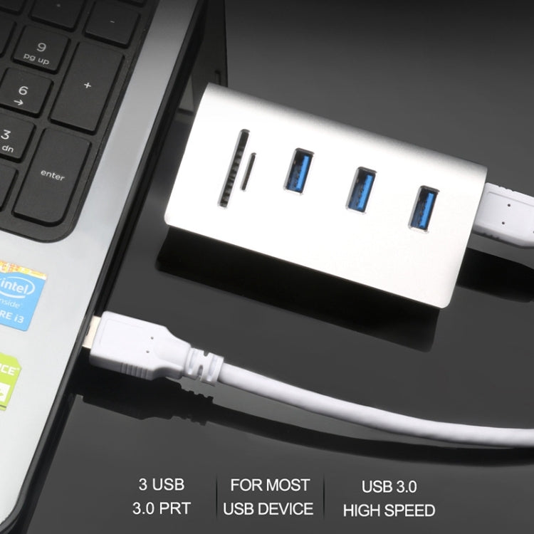 Adaptador HUB divisor USB 3.0 de alta velocidad Rocketek HUB-3PC2