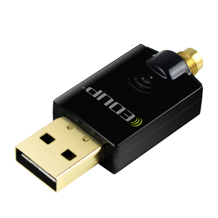 EDUP EP-DB1607 600Mbps 2.4GHz y 5GHz Tarjeta de red inalámbrica Wifi USB 2.0 Adaptador Ethernet de doble banda, EP-DB1607