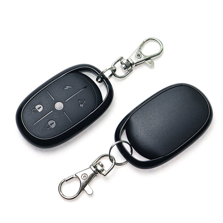 433MHZ 4 botones símbolo estilo inalámbrico copia estilo barrera eléctrica puerta de garaje batería llave de coche control remoto, 433MHZ 4-button Symbol Style