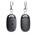 433MHZ 4 botones estilo de letra estilo de copia inalámbrico barrera eléctrica puerta de garaje batería llave de coche control remoto, 433MHZ 4-button Letter Style