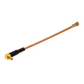 Cable adaptador IPX hembra a GG1736 MMCX hembra codo RG178, longitud: 15 cm, IPX to GG1736 MMCX Male