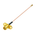 Cable adaptador IPX hembra a RP-SMA hembra RG178, longitud: 15 cm, IPX to RP-SMA Female