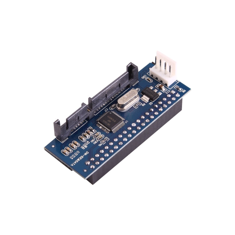 Adaptador IDE hembra de 40 pines a tarjeta SATA de 7 pines + adaptador macho de 15 pines (22 pines) para conexión de disco duro