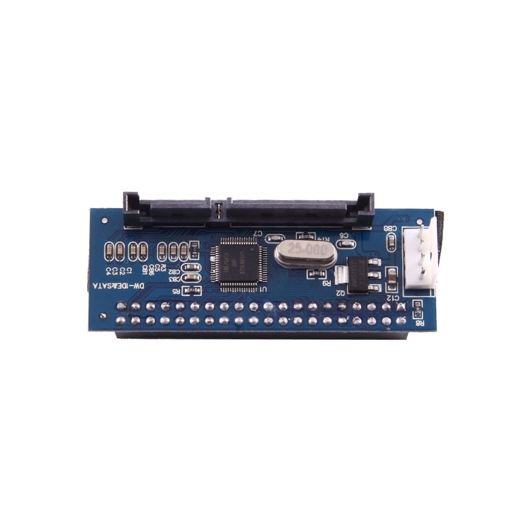 Adaptador IDE hembra de 40 pines a tarjeta SATA de 7 pines + adaptador macho de 15 pines (22 pines) para conexión de disco duro