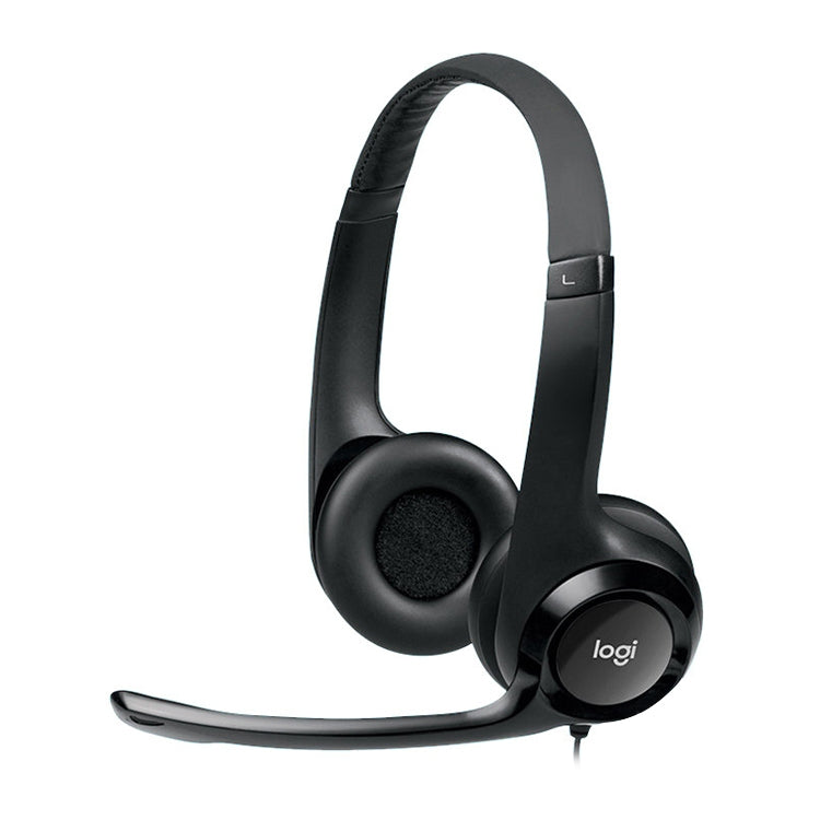 Logitech H390 Auriculares estéreo con cable USB y micrófono con cancelación de ruido