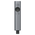 Logitech Spotlight Presentador inalámbrico USB de 2,4 Ghz PPT Control remoto Flip Pen, Spotlight (Grey), Spotlight (Gold)