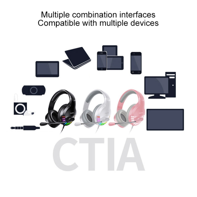 Auriculares para juegos con cable YINDIAO Q2 con micrófono, versión: tarjeta de sonido USB única, Q2 Single USB Sound Card(Black), Q2 Single USB Sound Card(White)