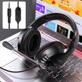 YINDIAO Q2 Auriculares para juegos con cable y montados en la cabeza con micrófono, versión: individual de 3,5 mm, Q2 Single 3.5mm(Black)
